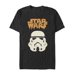Men's Star Wars Halloween Stormtrooper Helmet T-Shirt - 1 of 4