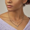 SHINE by Sterling Forever Bellamy Layered Necklace - Silver - 4 of 4