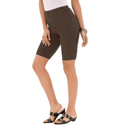 Roaman's Women's Plus Size Essential Stretch Bike Short