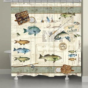 Laural Home Catch of the Day Shower Curtain - 1 of 1