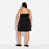 Women's Lace Trim Satin Bustier Mini A-Line Dress - Wild Fable™ - 3 of 3