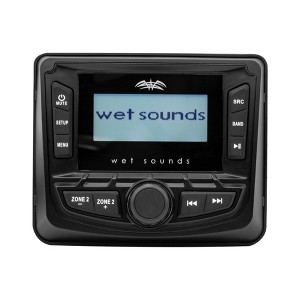 Wet Sounds WS-MC-5 3" Gauge style AM/FM Stereo with 2.7" LCD Display - 1 of 2