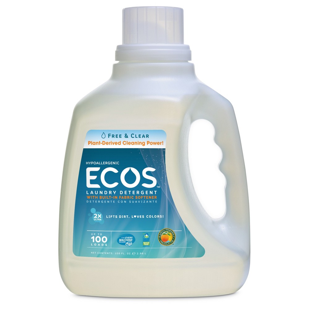 UPC 749174098894 product image for ECOS Free and Clear Liquid Laundry Detergent - 100 fl oz | upcitemdb.com