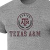 NCAA Texas A&M Aggies Men's Gray Tri-Blend T-Shirt - 3 of 3