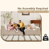 Resenkos 111" Modular Sctional Couches with Deep Seat, Compression Cloud Sofa Soft Corduroy Upholstered for Living Room Bedroom - 3 of 4