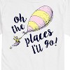 Men's - Dr. Seuss - Oh The Places I'll Go Balloon Short Sleeve Graphic T-Shirt - 2 of 4