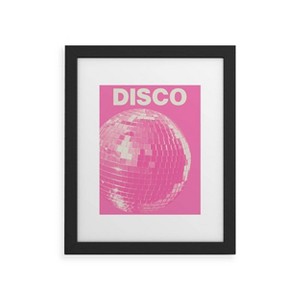 Deny Designs April Lane Art Pink Disco Ball Art Print - 1 of 4