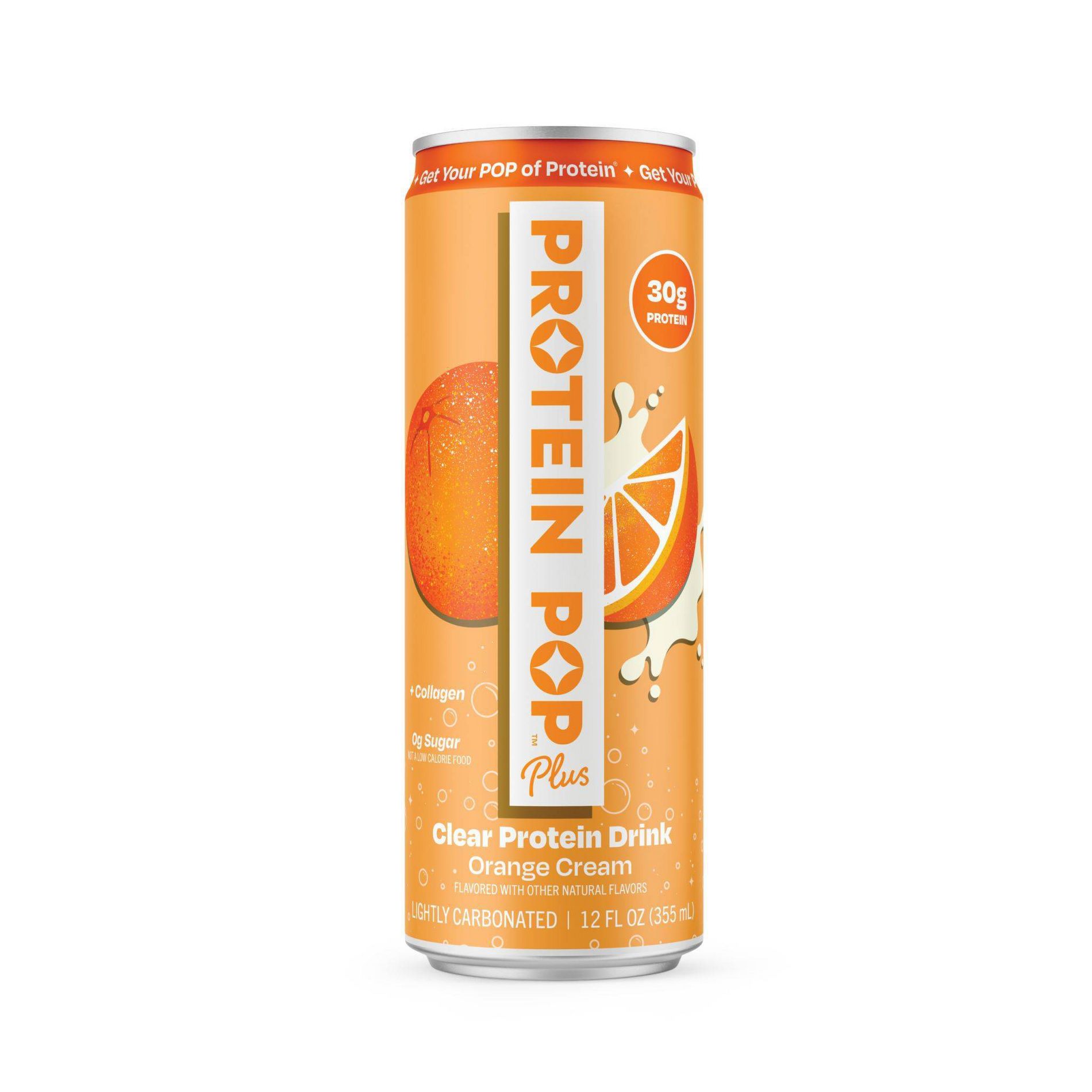 Protein Pop Plus Orange Cream - 30g Protein - 12 fl oz