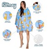 The Bare Homey - Adult Wearable Blanket - Fleece Side Pockets - 3 of 4