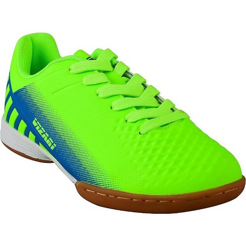 Vizari Kids Santos Junior Indoor Soccer Shoes For Boys And Girls Green blue Target