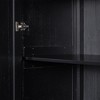 Sophisticated Oak Veneer Cabinet with multiple storage functions,Suitable for Study,Entryway, Hallway, Living Room, Foyer - 3 of 4