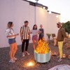 Smokeless Fire Pit, Outdoor Wood Burning Portable Firepit with Removable Ash Pan, Bonfire Pit with Poker, Stand for Outside, Backyard, Patio - 3 of 4