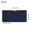 Unique Bargains Felt Dual Side Soft Smooth Office Writing Desk Mouse Pad - 2 of 3