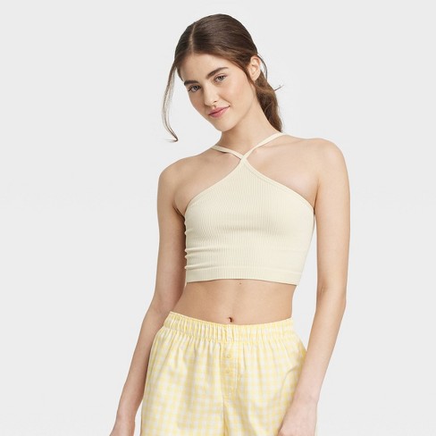 Women's Plush Ribbed Bra And Underwear Set - Colsie™ Jade S : Target