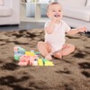 COZONY Fluffy Shag Area Rug, Plush Thick Faux Fur Non-Slip Carpet for Living Room and Bedroom - 3 of 4