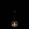 10" Solar Hanging Mesh Glass Lantern Black - Alpine Corporation - 3 of 4