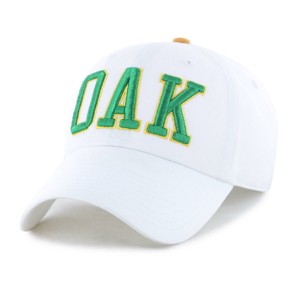 MLB Oakland Athletics White Cooperstown Clique Hat - 1 of 4