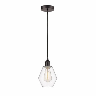 Cindyrella - 1 Light Mini Pendant In Industrial Style-10.25 Inches Tall and 6 Inches Wide
