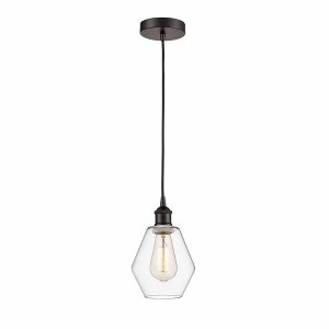 Cindyrella - 1 Light Mini Pendant In Industrial Style-10.25 Inches Tall and 6 Inches Wide - 1 of 1
