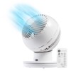 IRIS USA WOOZOO Fan with Remote, Oscillating Fan, Desk Fan, Table Air Circulator, Globe Fan, Fan for Bedroom, Low Noise DC Motor - 2 of 4