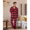 ADR Men's Flannel Pajamas, Soft Cotton Pajamas, Men's Flannel Shirt and Men's Flannel Pajama Pants with Pockets - 2 of 4