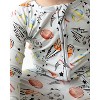 Lev Baby Boys' Bamboo Convertible Zipper Romper – Football, Baseball & Soccer Print One-Piece Baby Clothes (6–12M to 18–24M) - 4 of 4