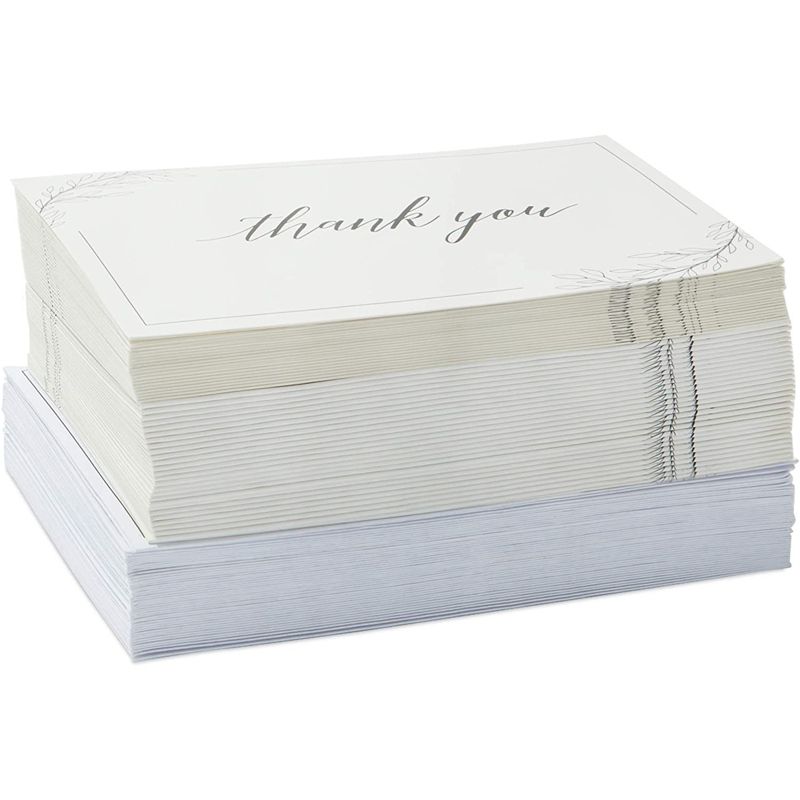 Pipilo Press 48-Pack Sympathy Thank You Cards with Envelopes and Stickers for Funerals (4 x 6 In), 3 of 9