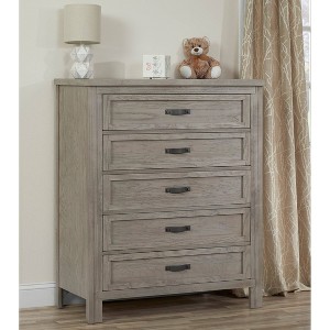 SOHO BABY Hanover 5-Drawer Chest - Oak Gray - 1 of 4