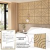 UNISOAR Wood Acoustic Wall Panels-Self-Adhesive 3D Wood Slat Wall Panel-Sound Absorbing Panels for Noise Reducing-Feature Wall Decor for Home & Office - 2 of 4