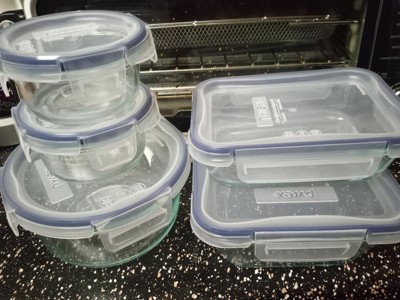 Pyrex 10pc Glass Meal Prep Set : Target
