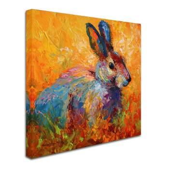Trademark Fine Art -Marion Rose 'Bunny IV' Canvas Art