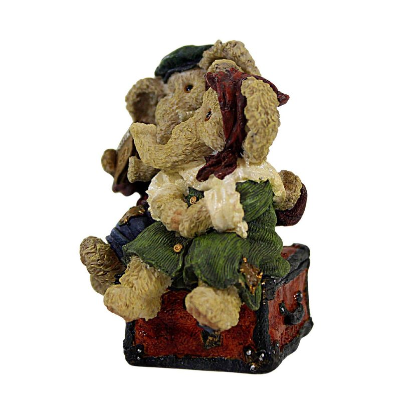 Boyds Bears Resin 3.0 Inch Packy And Dermah Trunkspace...Packin' Lite Noah's Ark Elephants Animal Figurines, 2 of 4
