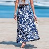 Women's Floral Print Beach Maxi Skirt - Cupshe - 3 of 4