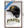 Trends International MLB Pittsburgh Pirates - Drip Helmet 22 Framed Wall Poster Prints - 3 of 4