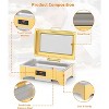 Electric Roll Top Chafing Dish Buffet Set with Touch Screen, Catering Food Warmer with 1 Full Size and Glass Window for Party, Wedding - 4 of 4
