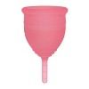 Saalt Menstrual Cup - Himalayan Pink - Small - image 2 of 4