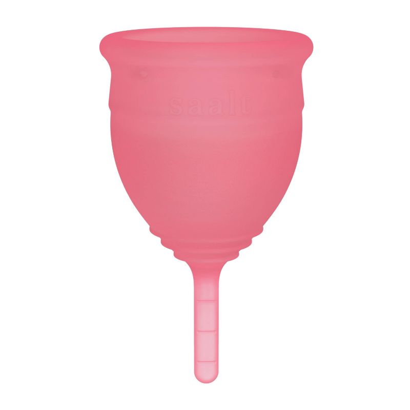 Saalt Menstrual Cup - Himalayan Pink - Small, 3 of 11