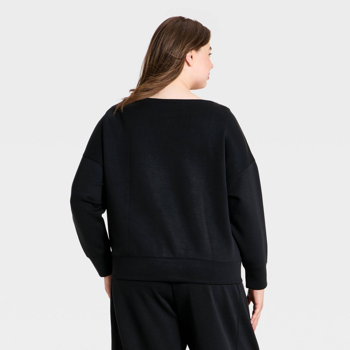 Women's Airy Sleek Boatneck Sweatshirt - All In Motion™ - thumbnail 2
