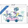 Trends International Hello Kitty: 20 Kawaii Vacation - Let's Go Framed Wall Poster Prints - 3 of 4