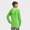 Boys' Teenage Mutant Ninja Turtles Hooded Long Sleeve Graphic T-Shirt - Green - 3 of 4
