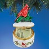 Collections Etc Hand-Painted Animal Trinket Christmas Ornament - 3 of 4