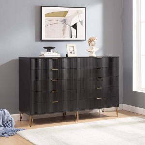 Manhattan Comfort Dumbo 10 Drawer Double Dresser - 1 of 4