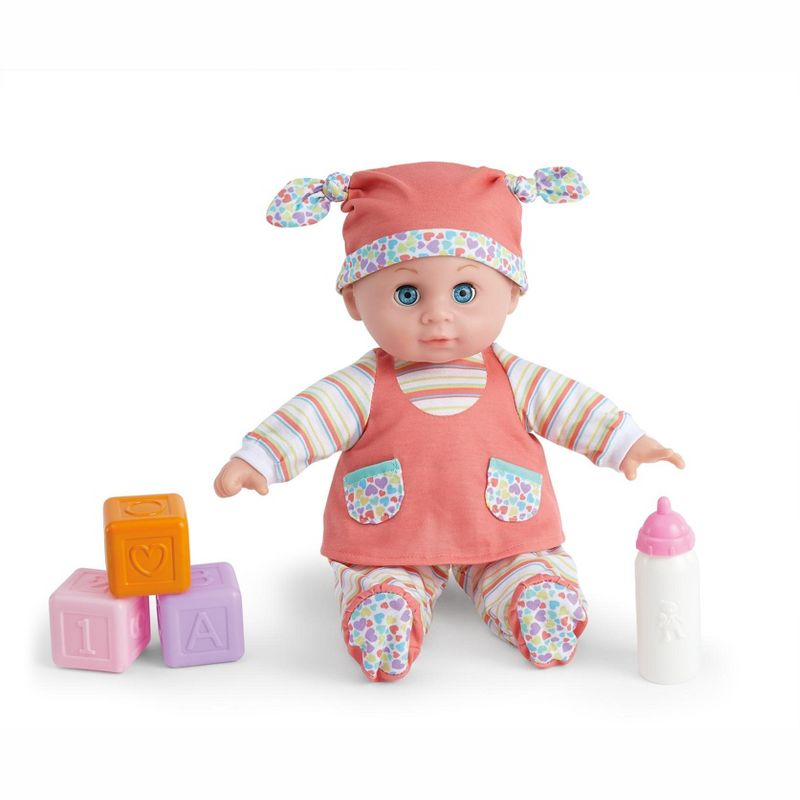 Kidoozie Cuddle 'n Care Baby Playset - Soft Body Doll with bottle and pajamas for children ages 2 and older, 1 of 5
