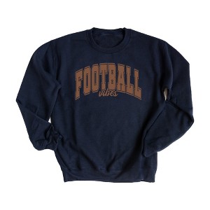 Simply Sage Market Women's Varsity Football Vibes Gildan Sweatshirt - 1 of 2