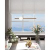 Zuo Modern Adeo Ceiling Lamp in Brass with Frosted Glass 122.2"H x 23.2"W x 3.9"D – Sleek Integrated LED Pendant - 2 of 4