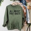 Simply Sage Market Women's Graphic Sweatshirt All About That Baste - 2 of 2