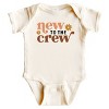 The Juniper Shop Boho New To The Crew Baby Short Sleeve Bodysuit - 2 of 4