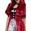 HalloweenCostumes.com Gothic Red Riding Hood Women's Costume | Storybook Costumes - image 2 of 4