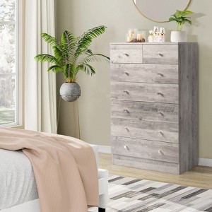 KTMBDW Modern 7-Drawer Dresser for Bedroom, Living Room - 1 of 4