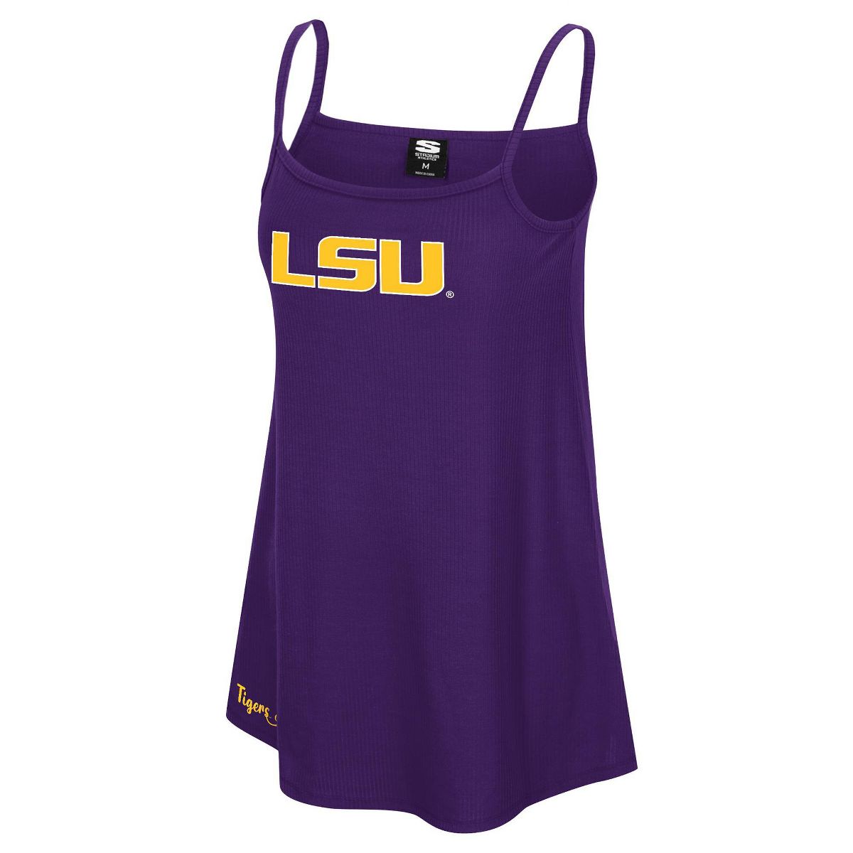 NCAA LSU Tigers Women's Ribbed Dress